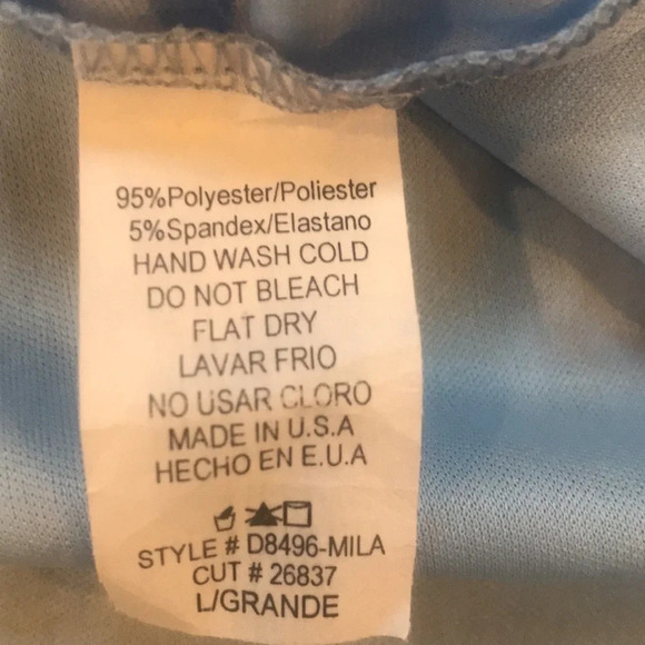 NWOT SCOBE Spring Summer Floral Maxi Halter Dress Size L - Picture 14 of 14